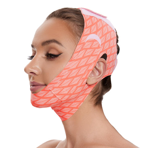 Edcbmb V Line Mask Chin Strap Prevent Sagging V Shaped Face Belt for Women Jaw Exerciser