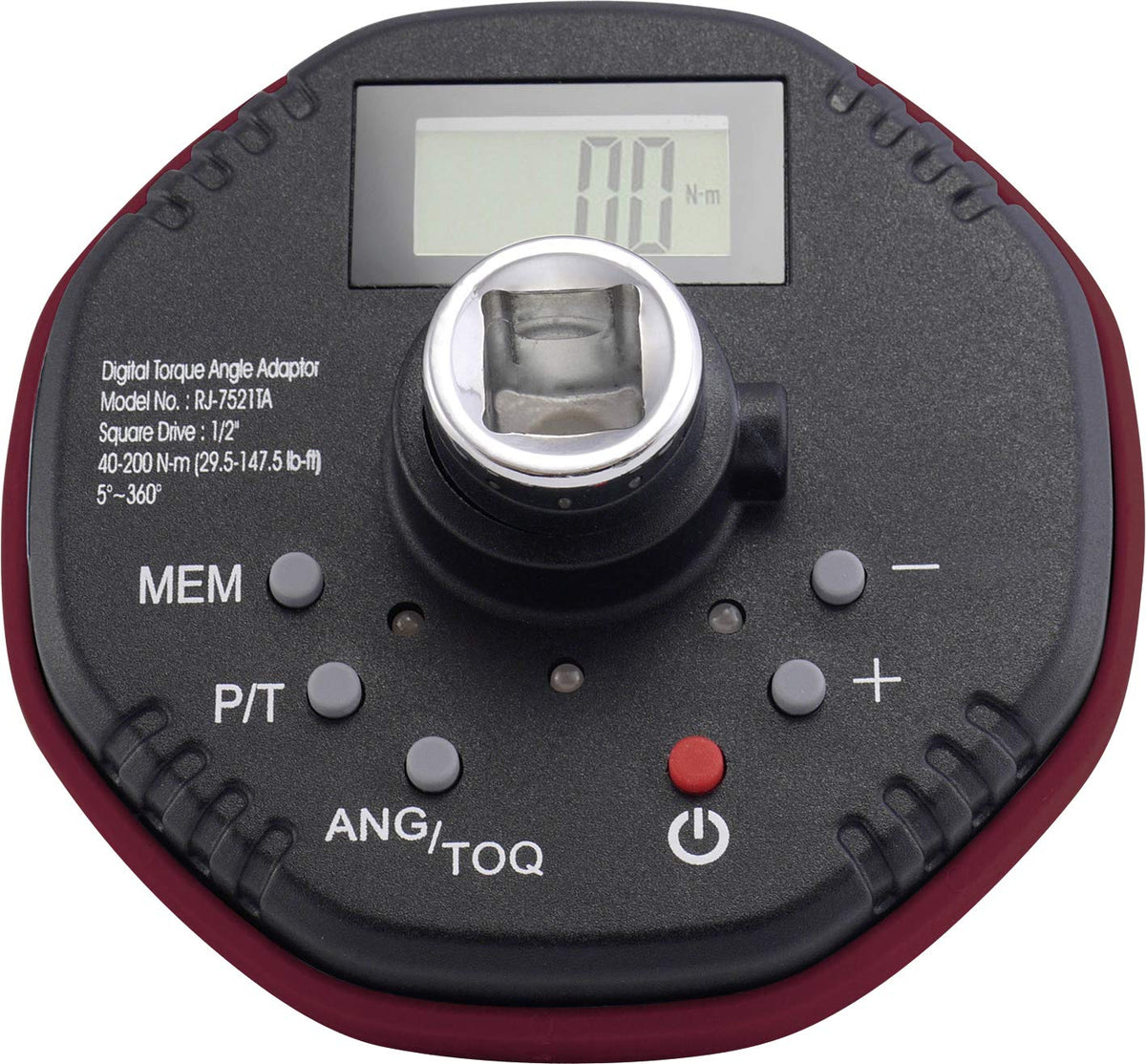 Kraftwerk 4082 - 12 Digital Torque Angle Adaptor 1/2 Inch