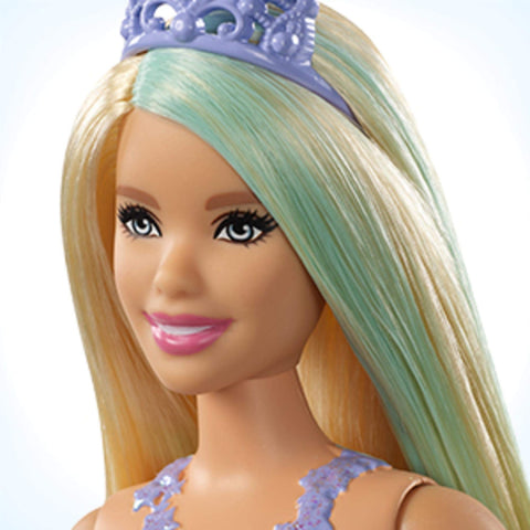 Barbie Dreamtopia Princess Doll, approx 12-inch, Wearing Rainbow Outfit