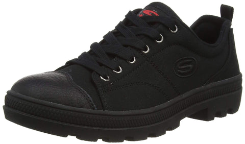 Skechers Street Women's Roadies-True Roots Sneaker, Black/Black, 11