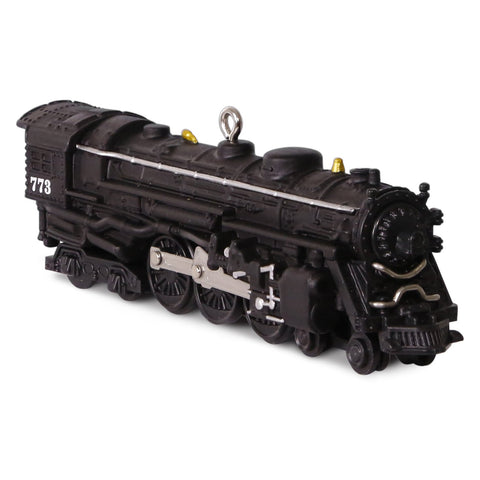 Hallmark Keepsake Trains #21 "773 Hudson Steam Locomotive by Lionel Holiday Ornament