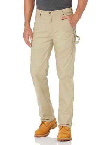 Dickies Men's Tough Max Ripstop Carpenter Pant, Rinsed Desert Sand, 34 32