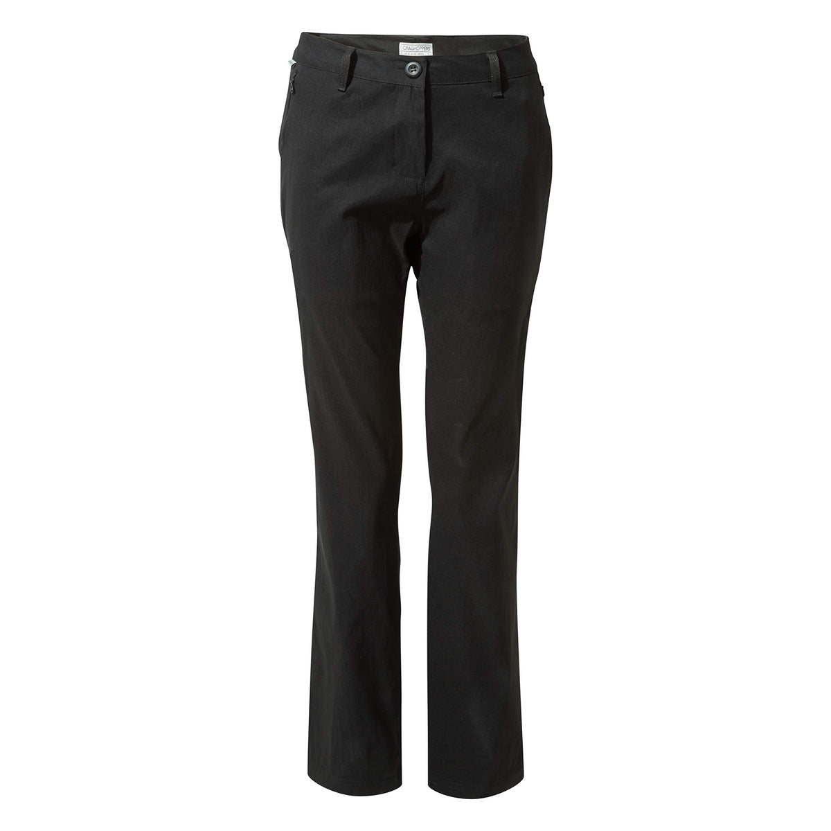 Craghoppers PRO Stretch Regular Leg Womens Trousers - Black - 10 - Regular