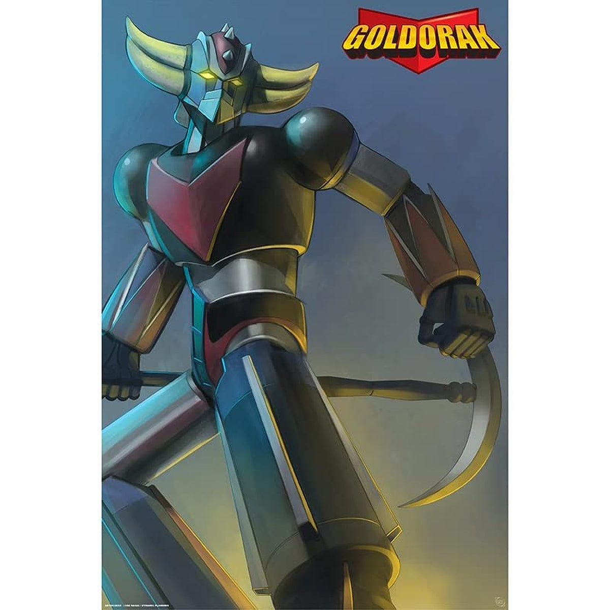 ABYstyle - Grendizer Poster Goldorak & Astero-Axes 91.5 x 61 cm
