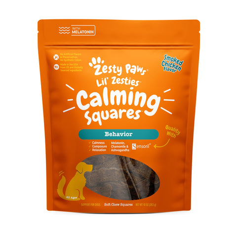 Zesty Paws Flavored Soft Chews - Calming for Dogs Anxiety Composure Relief with Ashwagandha Melatonin Chamomile Passionflower Dog Stress Separation Aid for Fireworks and Thunder 10 ozÃƒÆ’Ã†â€™Ãƒâ€šÃ‚Â¢ÃƒÆ’Ã‚Â¢ÃƒÂ¢Ã¢â€šÂ¬Ã…Â¡Ãƒâ€šÃ‚Â¬ÃƒÆ’Ã¢â‚¬Å¡Ãƒâ€šÃ‚Â¦