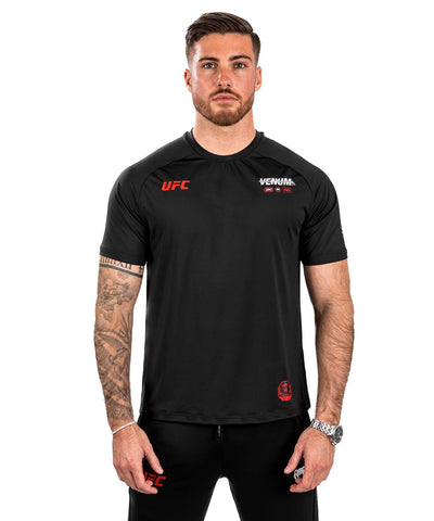 Venum Men's Standard UFC Adrenaline Fight Week Dry-TECH T-Shirt Black