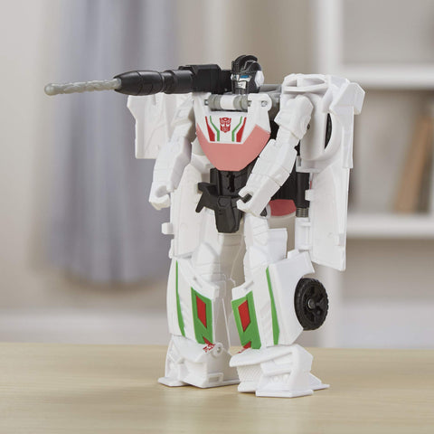 Transformers Bumblebee Cyberverse Adventures Action Attackers: 1-Step Wheeljack Action Figure, Gravity Cannon Action Attack Move, 4.25-inch