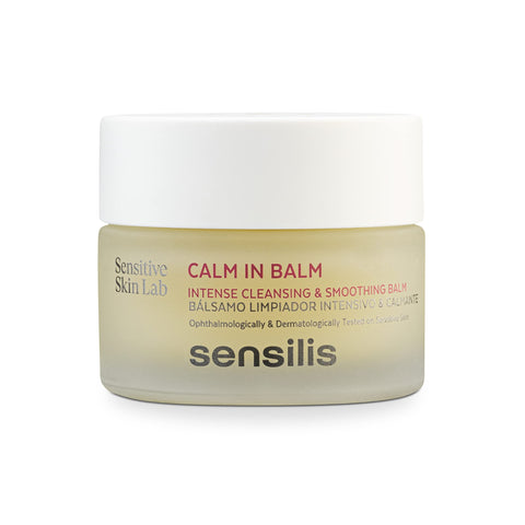 Sensilis - Calm in Balm, cleansing balm intensively and calming for sensitive and reactive skin, cleanses, makeup and soothing, 50 ml