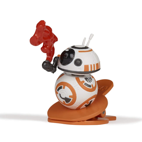 STAR WARS Battle Bobblers First Order Stormtrooper Vs BB-8 Clippable Battling Action Figure 2-Pack, Bobbling Toys for Kids Ages 4 and Up