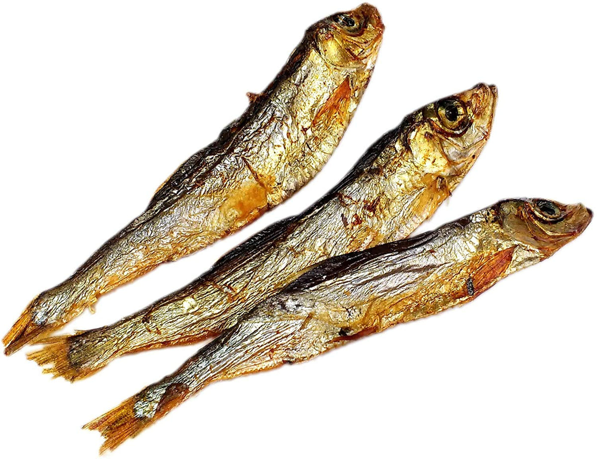 Britten & James Natural Air Dried Sprats for Dogs in a Resealable Tub (400g). A 100% Natural, Healthy, High Protein Snack and Training Treat