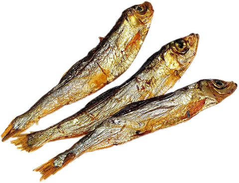 Britten & James Natural Air Dried Sprats for Dogs in a Resealable Tub (400g). A 100% Natural, Healthy, High Protein Snack and Training Treat