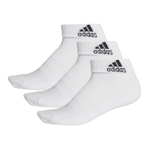 adidas Mens Socks Cush Ank 3Pp, White/White/White, DZ9365, L EU