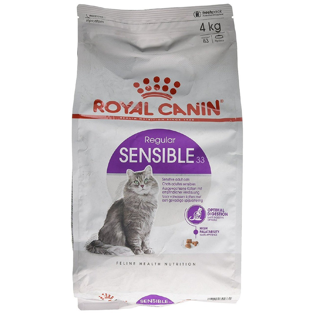 ROYAL CANIN Cat Food Sensible 33 Dry Mix 4kg