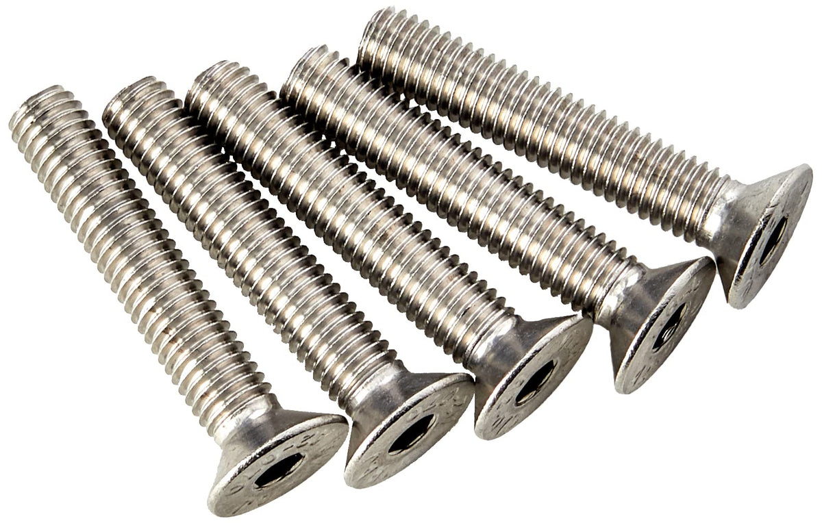 AHCA2 Stainless Steel Socket Countersunk Screw Allen Key Bolts M8 8mm x 45mm (Pack of 5)