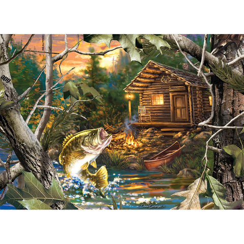 MasterPieces Realtree 1000 Puzzles Collection - The one that got away 1000 Piece Jigsaw Puzzle