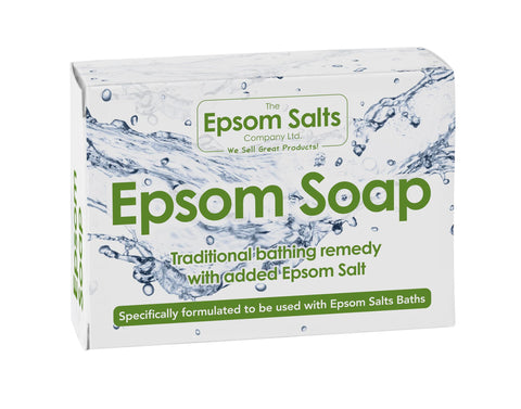 Epsom Soap - Specifically formulated to be Used with Epsom Salts Baths - Free Next Day delivery