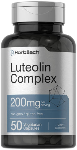 HorbÃ¤ach Luteolin Complex with Rutin | 50 Capsules | Vegetarian, Non-GMO & Gluten Free Flavonoid Formula