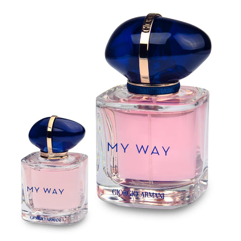 GIORGIO ARMANI My Way Eau de Parfum Gift Set for Women - Includes 1 oz EDP My Way Spray and 0.24 oz Mini My Way EDP Spray