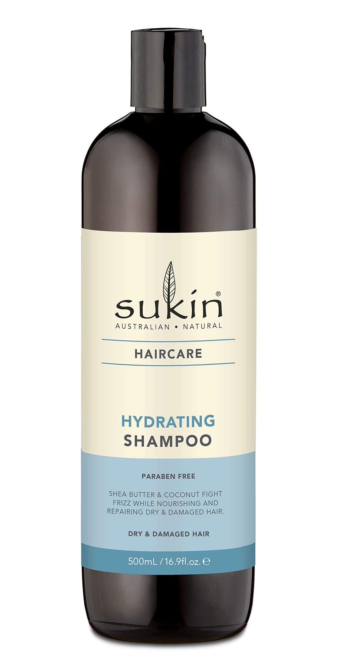 Sukin Natural Hydrating Shampoo, Coconut, 500 millilitre