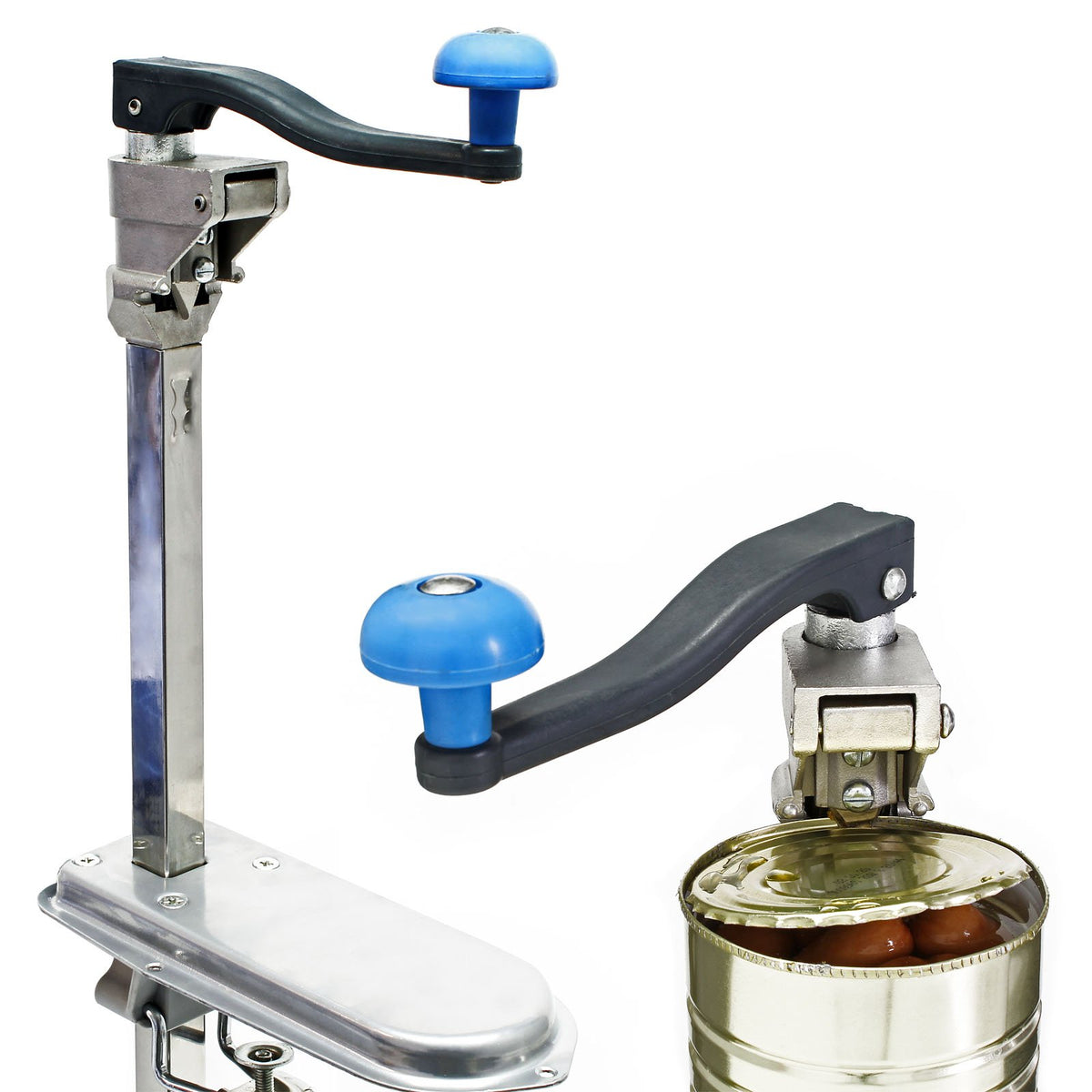 Commercial Tin Can Opener Professional Kitchen Restaurant Table Top Mounting