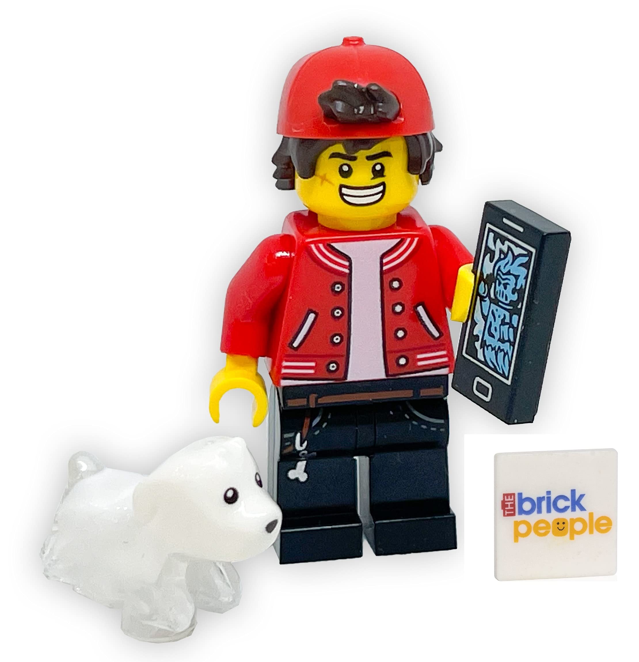 LEGO Hidden Side: Jack with Dog Spencer and Cell Phone