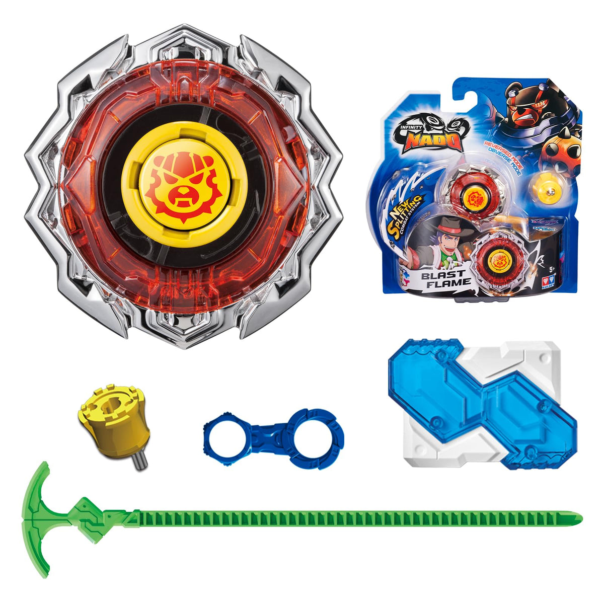 Auldeytoys Infinity Nado Blast Flame game, unisex, child, YW624305