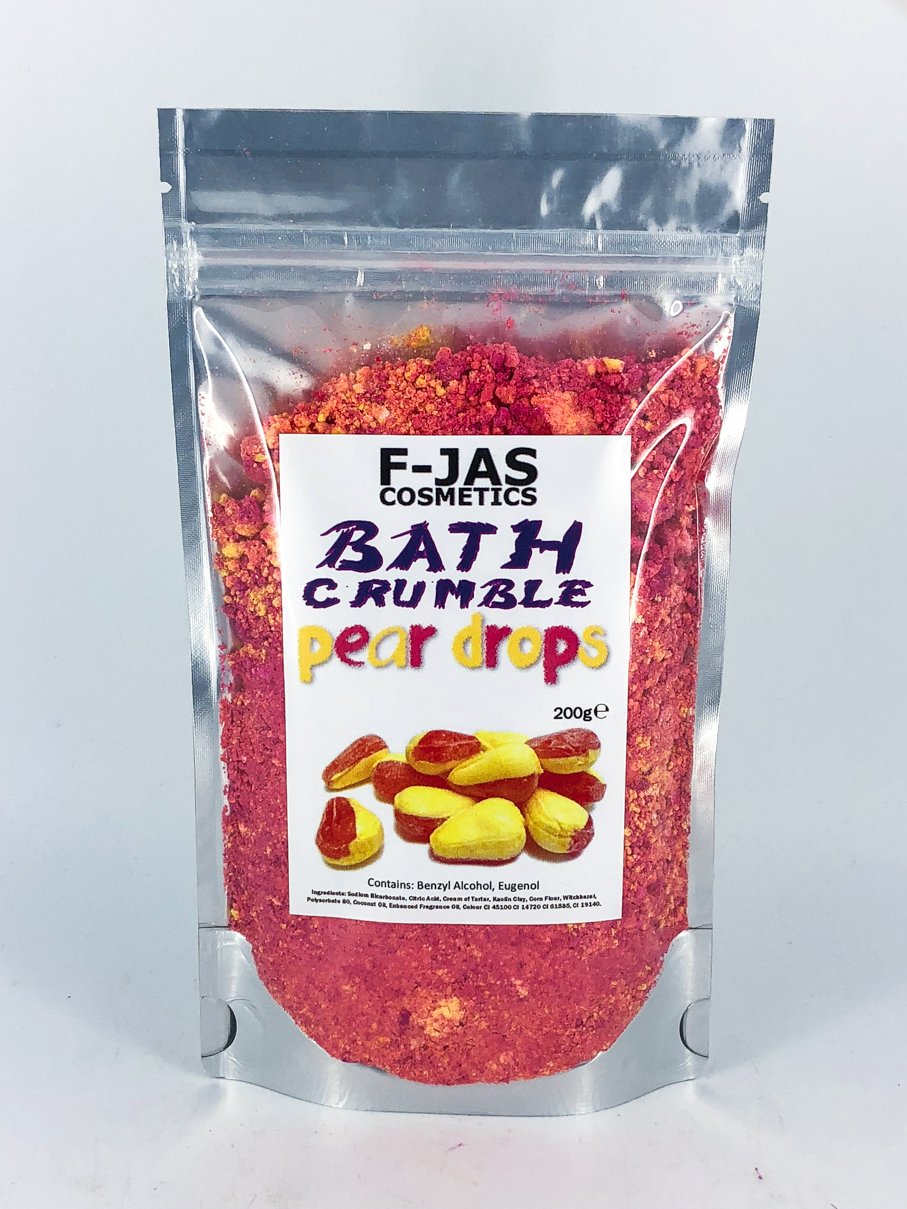 Pear Drops Bath Crumble 200g
