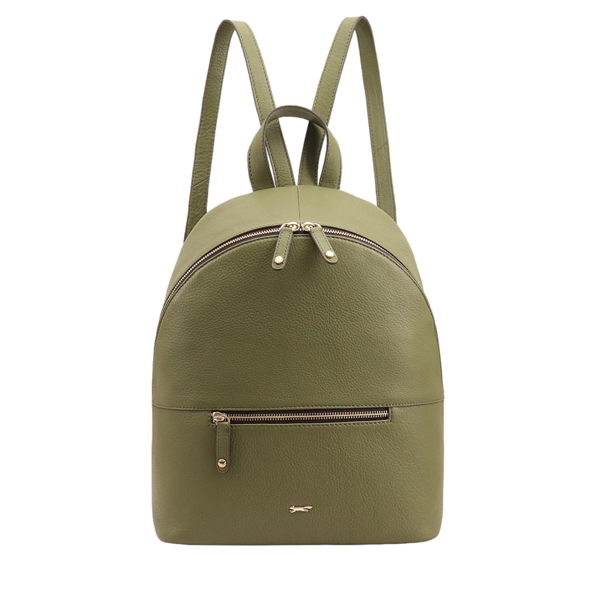 PAUL COSTELLOE Leather Backpack for Women, Leather Backpack Small, Casual Shoulder Bag, 3 Colour Options, AGANO (MAYFLY)