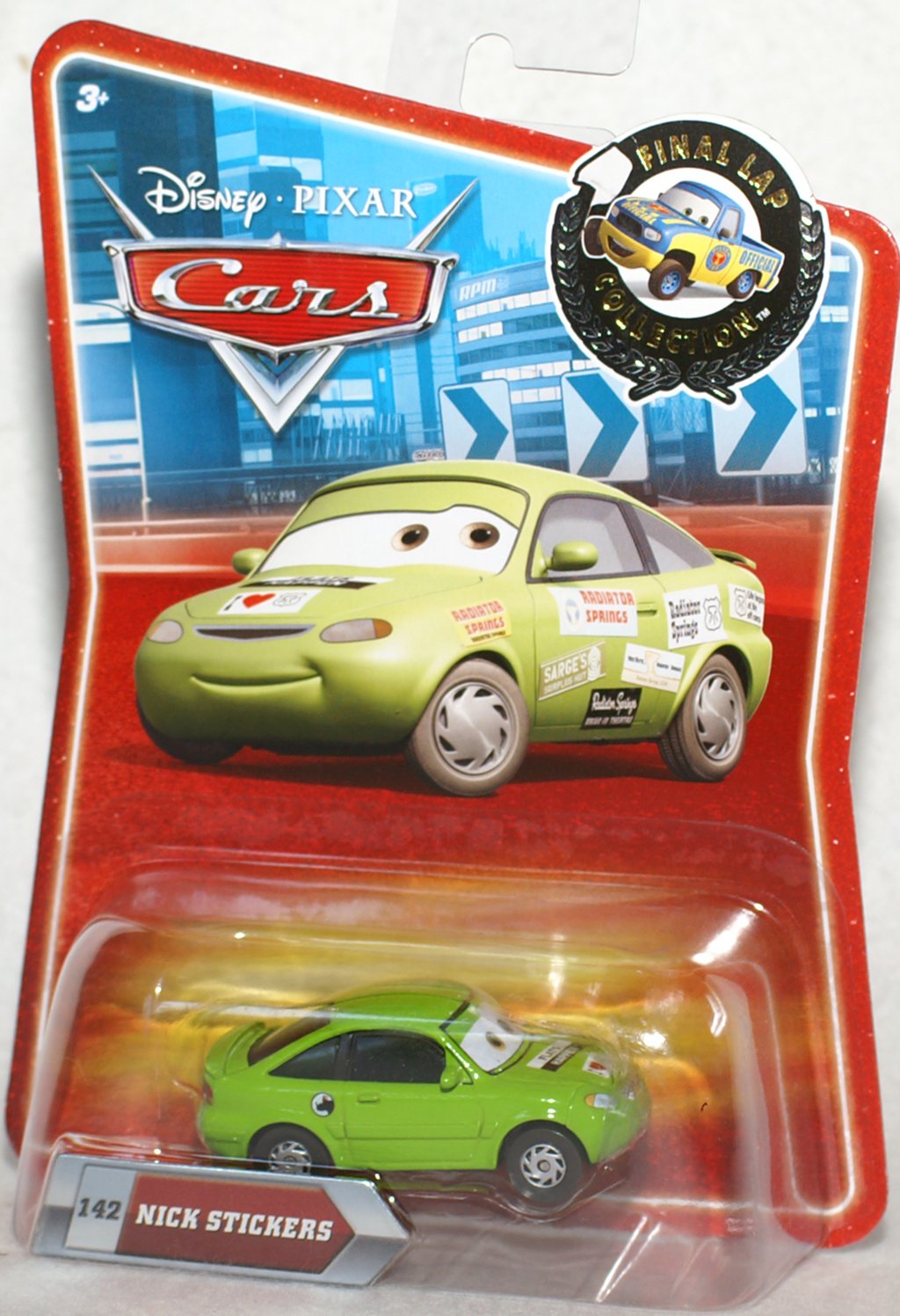 Disney / Pixar CARS Movie Exclusive 155 Die Cast Car Final Lap Series Nick St...