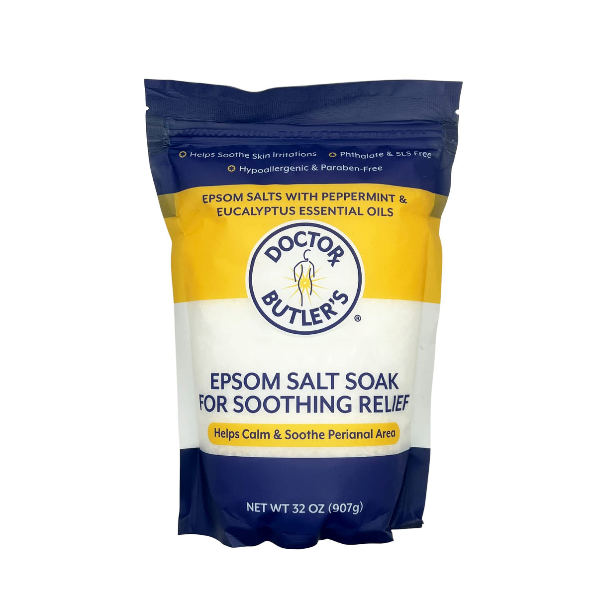 Doctor ButlerÃƒÆ’Ã†â€™Ãƒâ€šÃ‚Â¢ÃƒÆ’Ã‚Â¢ÃƒÂ¢Ã¢â€šÂ¬Ã…Â¡Ãƒâ€šÃ‚Â¬ÃƒÆ’Ã‚Â¢ÃƒÂ¢Ã¢â€šÂ¬Ã…Â¾Ãƒâ€šÃ‚Â¢s Epsom Salt Soak - Sitz Bath Salts for Hemorrhoids Relief for Men and Women, Soothes and Provides Natural Relief Associated with Hemorrhoids (32 oz)