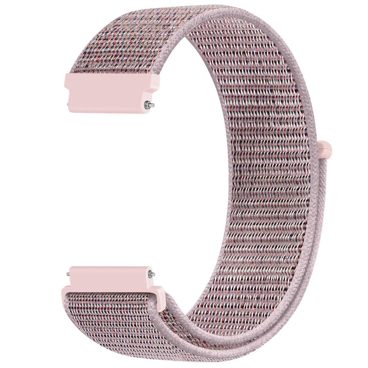 KIBDSNG 20mm Watch Strap Compatible with Samsung Galaxy Watch 7/6/5/4/FE 40mm 44mm/Galaxy Watch 6 43mm 47mm/Galaxy Watch 5 Pro, Nylon Adjustable Sport Replacement Band for Watch 4 Classic 42mm 46mm