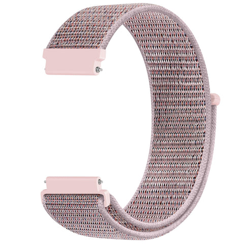 KIBDSNG 20mm Watch Strap Compatible with Samsung Galaxy Watch 7/6/5/4/FE 40mm 44mm/Galaxy Watch 6 43mm 47mm/Galaxy Watch 5 Pro, Nylon Adjustable Sport Replacement Band for Watch 4 Classic 42mm 46mm