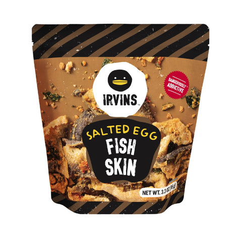 (Hong Kong Store)Irvins salted egg fish skin chips crisps BIG 230g x 1 pack