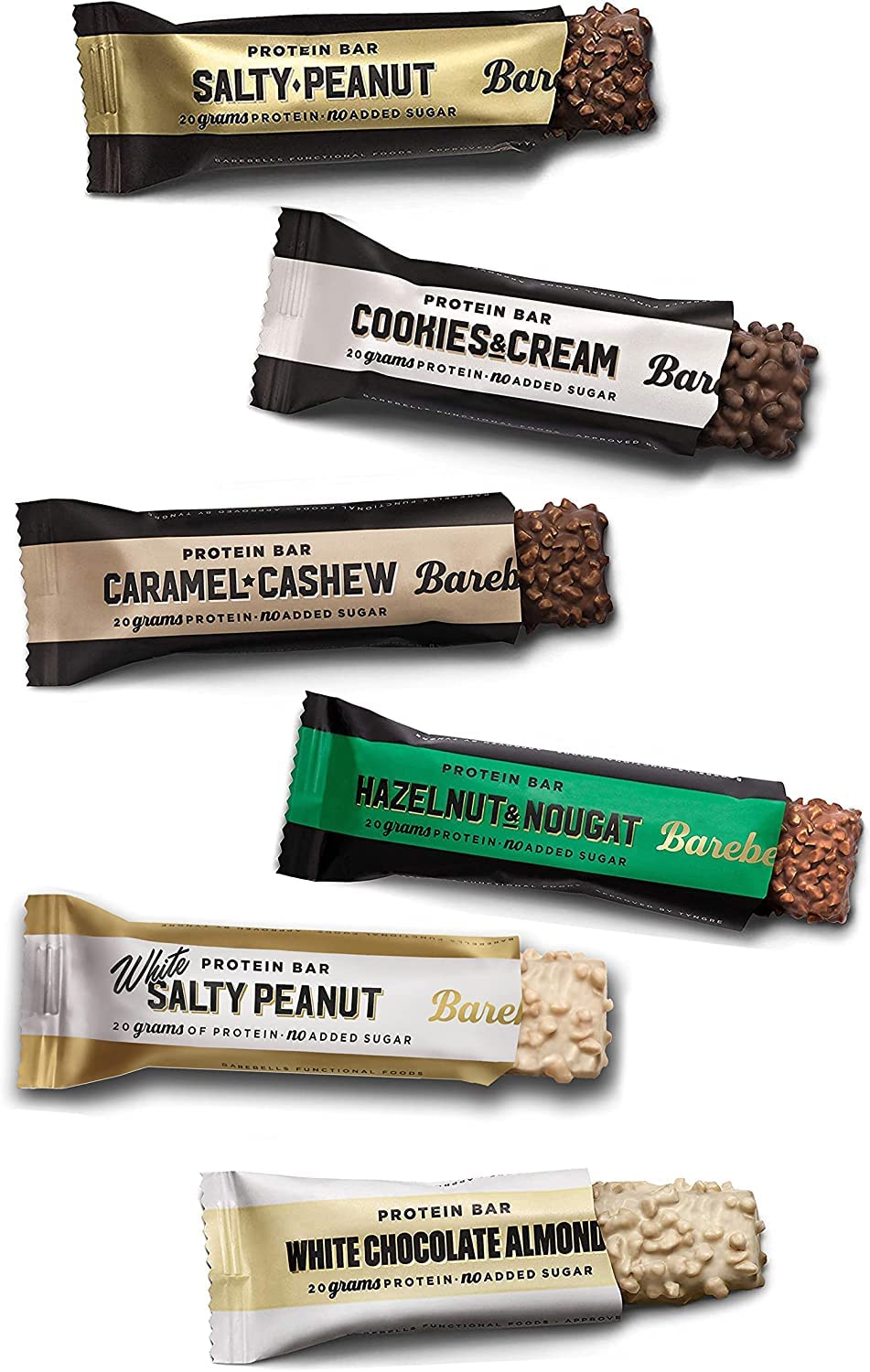 Barebells Low Sugar Protein Bar - Mixed Selection Bundle (12x 55G)