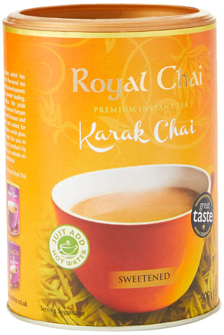 Royal Chai Karak Chai (Sweetened) Tub 400 g (Pack of 1)
