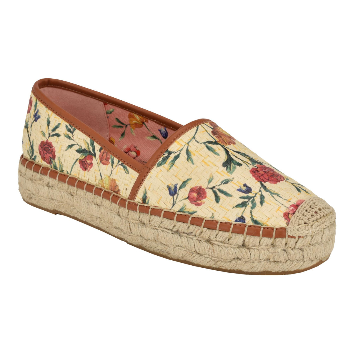Guess Women's JOELYA Ballet Flat, Floral Multi 110, 8.5