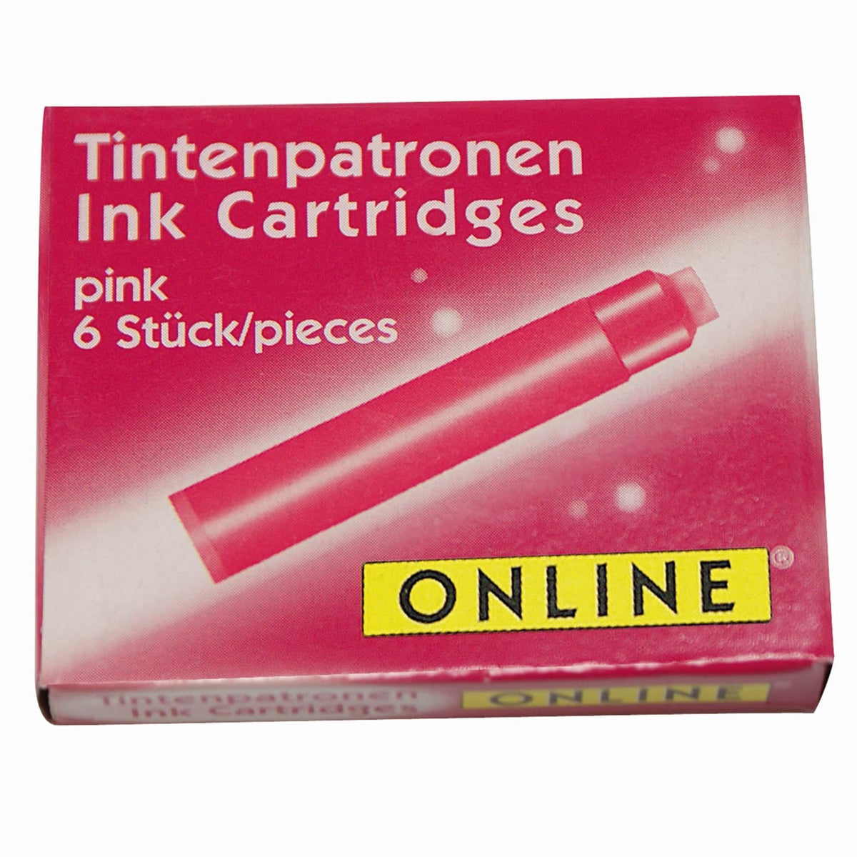 Online Ink Cartridges, Pink, Sold Per Box (6 Catridges)