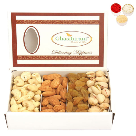 Ghasitaram Gifts Bhaidooj Dry Fruits Box (200 g)