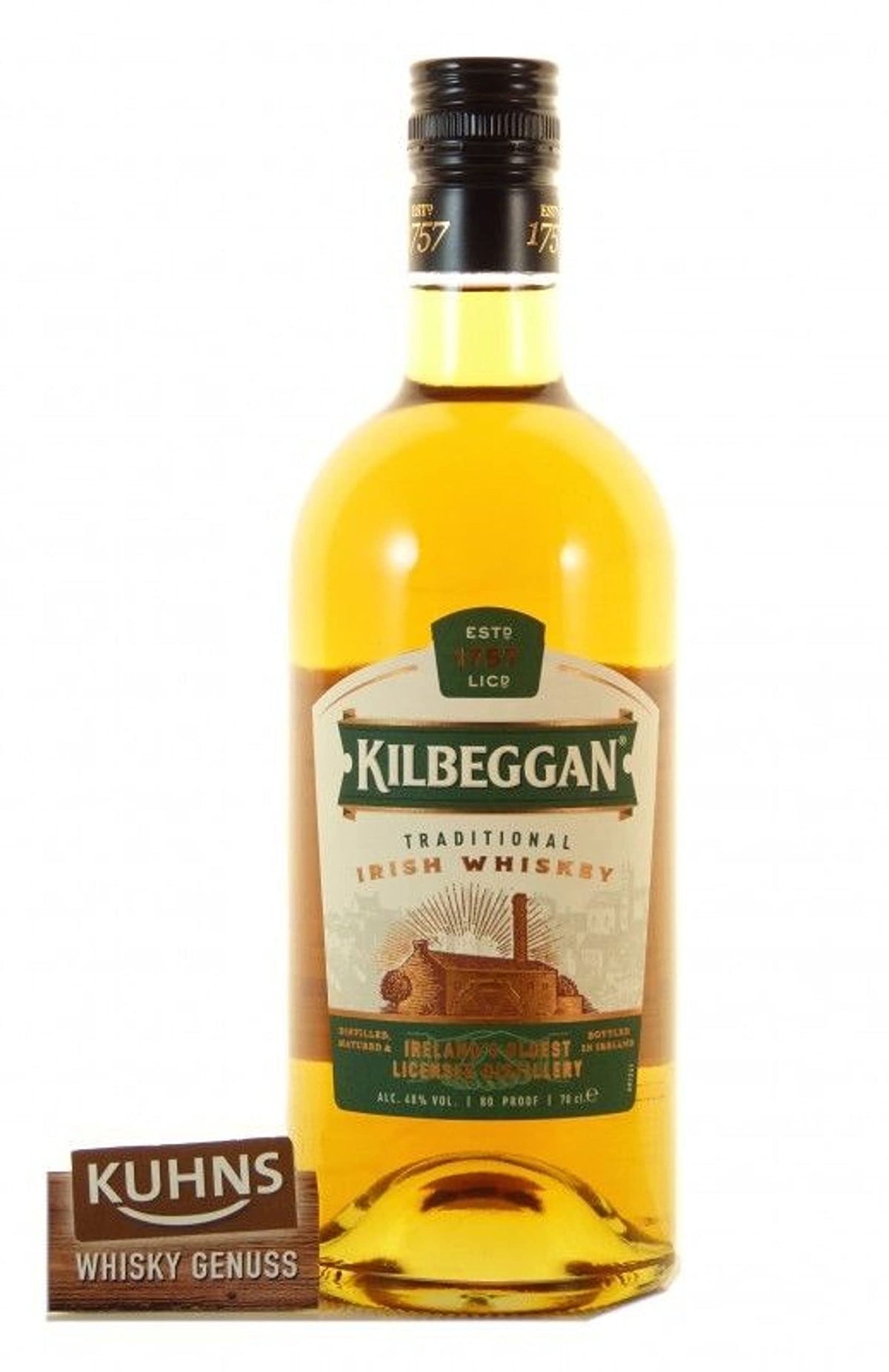 Kilbeggan Irish Whisky 70 cl