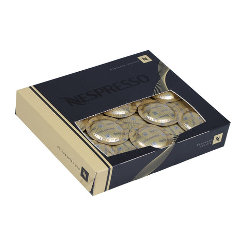 Nespresso Pro Capsules Pods - 50x Espresso Vanilla - Original - for Commercial Machines