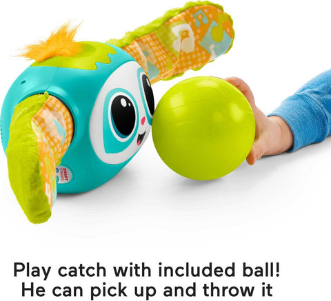 Fisher-Price RollinÃƒÆ’Ã†â€™Ãƒâ€šÃ‚Â¢ÃƒÆ’Ã‚Â¢ÃƒÂ¢Ã¢â€šÂ¬Ã…Â¡Ãƒâ€šÃ‚Â¬ÃƒÆ’Ã‚Â¢ÃƒÂ¢Ã¢â€šÂ¬Ã…Â¾Ãƒâ€šÃ‚Â¢ Rovee Learning Toy with Music Lights and Smart Stages Educational Content for Baby Toddler and Preschool Kids