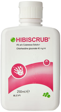 Hibiscrub Antimicrobial Skin Cleanser, 250 ml