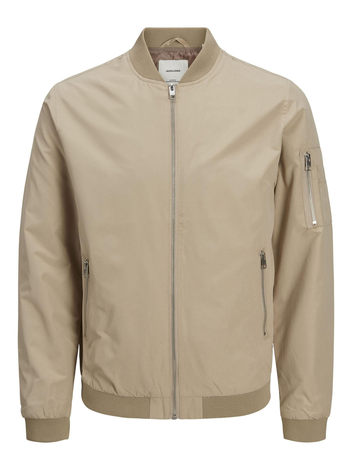 JACK & JONES Mens Jjerush Bomber Noos, Crockery., XXL UK