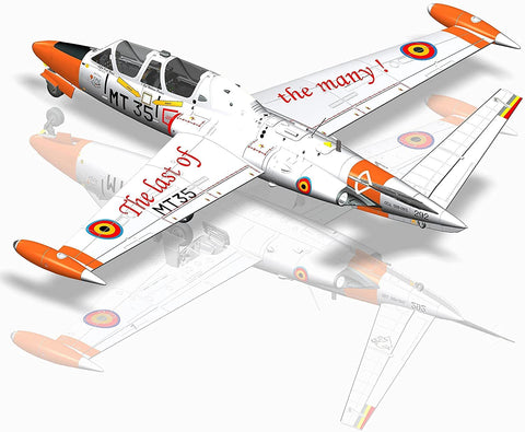 AvantGarde Model Kits 1/48 Fouga CM.170 Magister French Two Seat Jet Trainer Building Kit