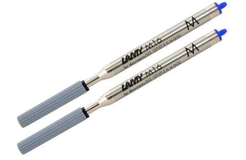 Lamy, M16Â refill for Lamy ballpoint pen, blue, 2 x, 1