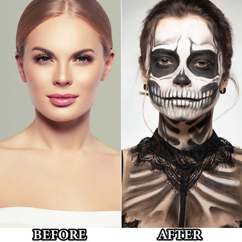 Football Stick Sports Black Face Paint Stick for Sport,Eye Black Stick for Athletes Baseball/Lacrosse//Softball/Soccer/Football,Halloween Costume Cosplay Parties Eye Black Makeup Stick