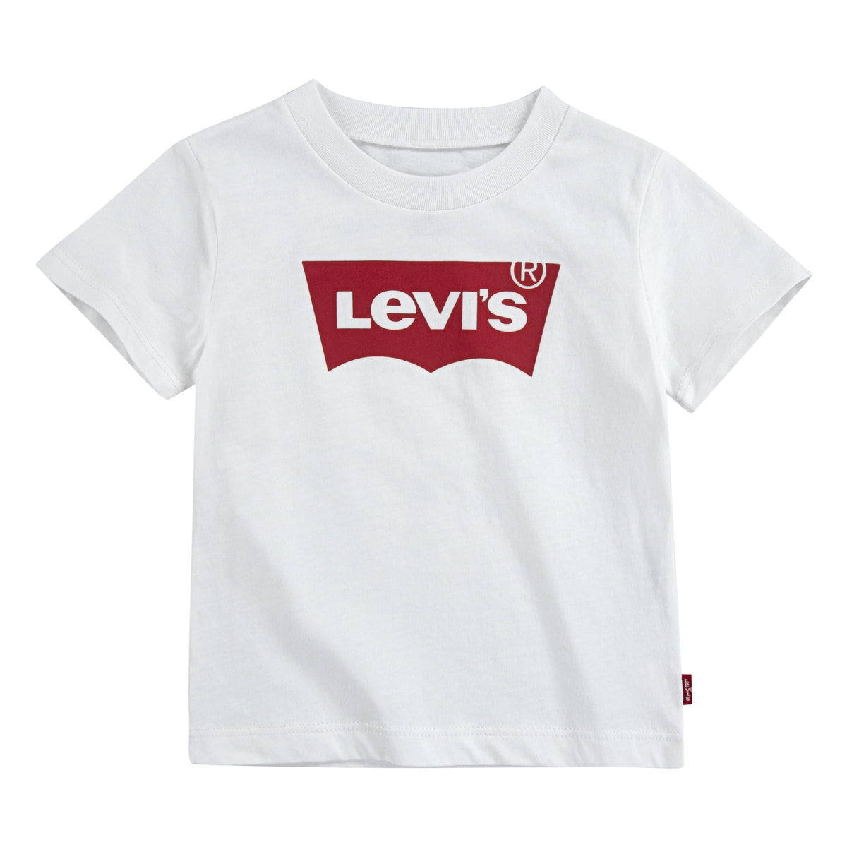 Levi's Kids s/s Batwing Tee Baby Boys, White, 18 Months