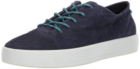ECCO Men's Soft 8 Tie Sneaker, Night Sky Dyneema Leather, 11-11.5