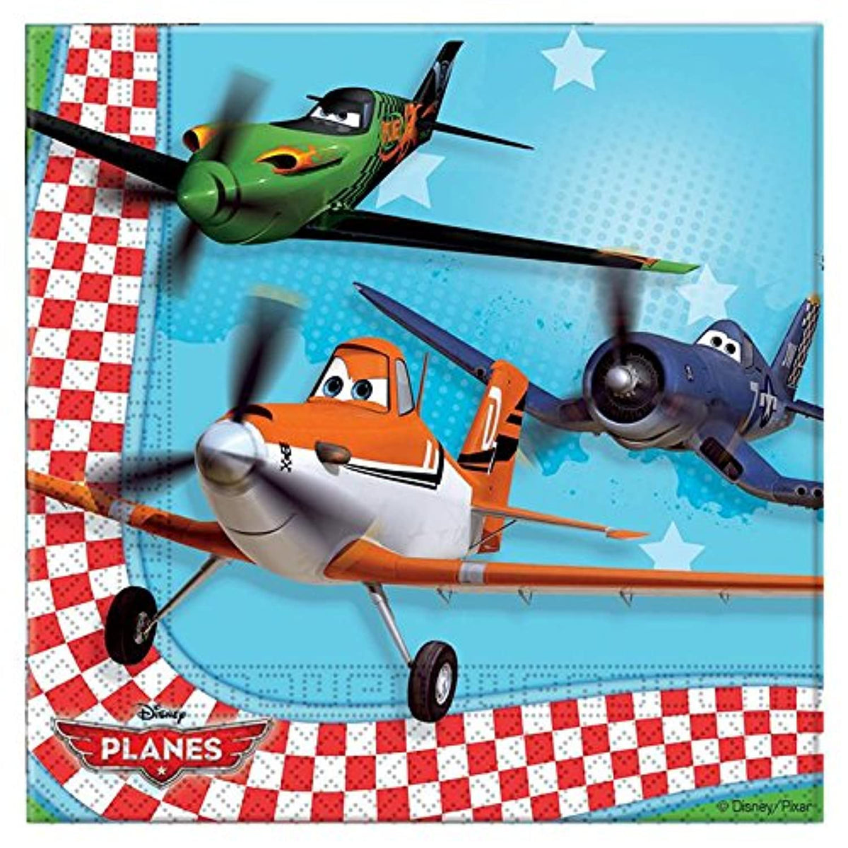Unique Party Amscan Iternational Planes Paper Napkins