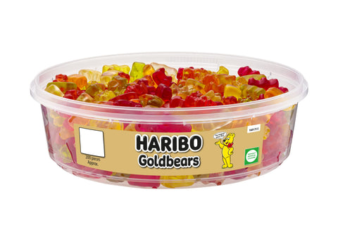 HARIBO Goldbears x 200 Pieces (460g) Sweets Tub